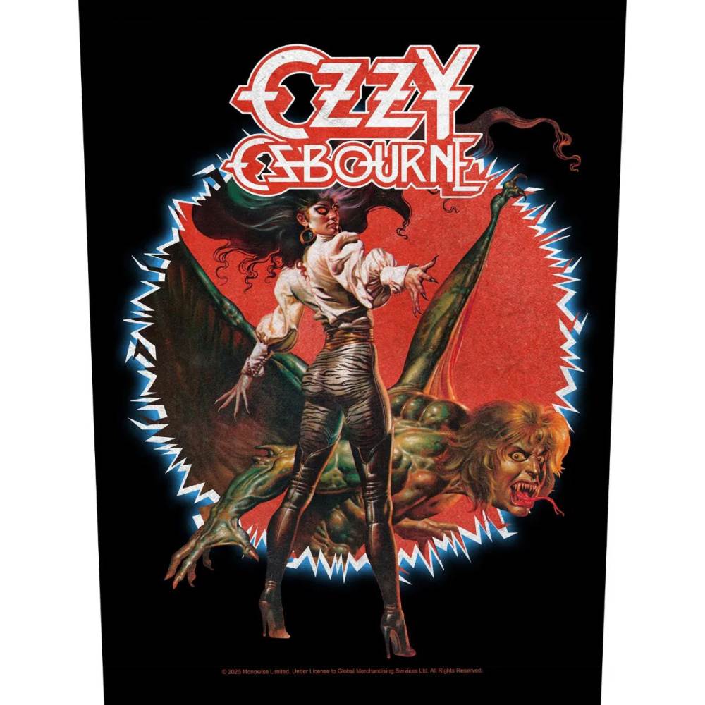 Ozzy Osbourne - The Ultimate Sin Patch arrière - Noir